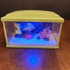 American Girl Acuario Pecera Iluminado Arrecife 18" Muñeca Mascota Boutique FUNCIONA