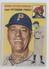 1954 Topps John Fitzpatrick #213 2u3