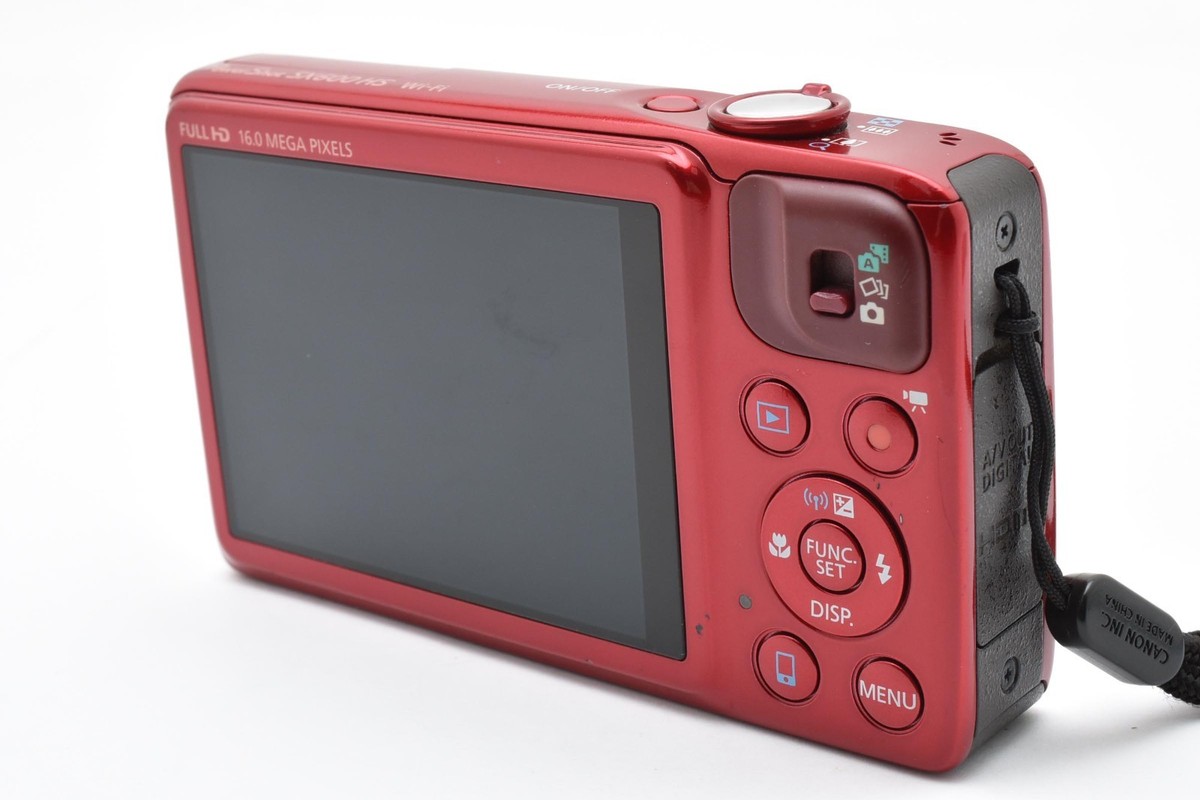 Canon PowerShot SX600 HS 16.0MP Digital Camera - Red for sale