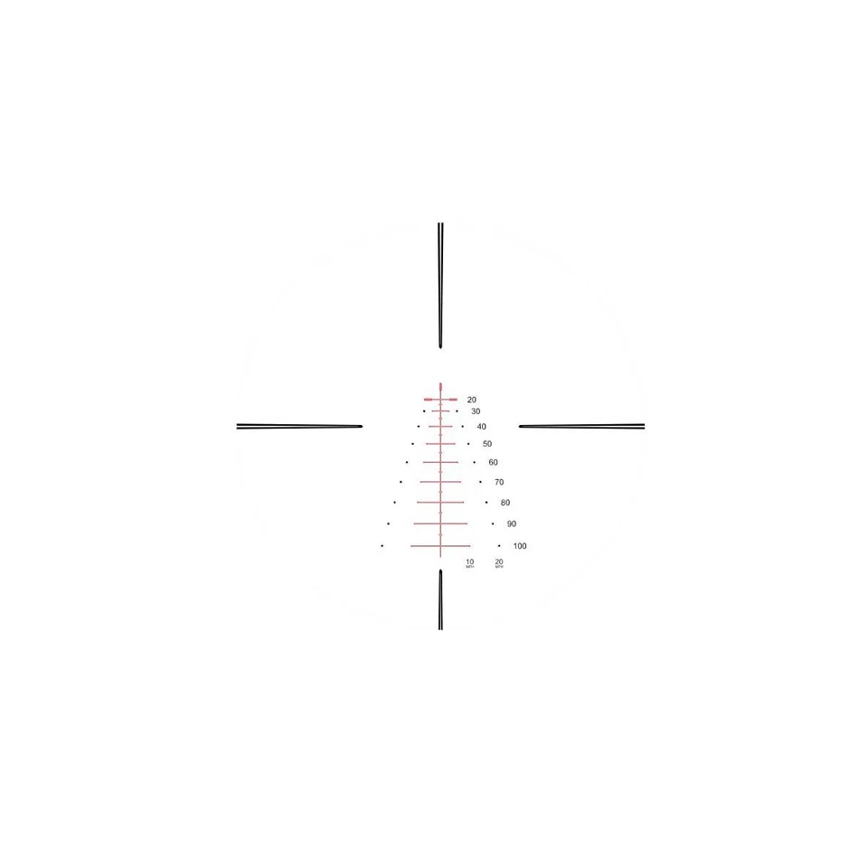 Mira para ballesta HAWKE XB30 SR retícula compacta gran angular iluminada 2-8x36 mm Foto 4 de 4