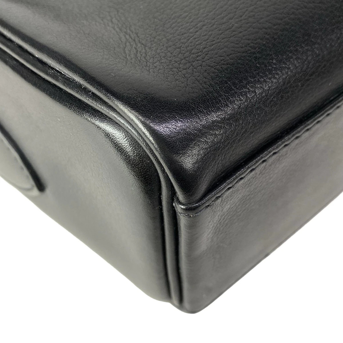 HERMES Kelly Messenger PM Black EverGrain B Shoulder Bag image 6