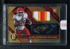 2020 Gold Standard Rookie Jersey Prime 23/49 Clyde Edwards-Helaire #211 Auto lz7