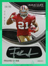 2025 Panini Immaculate - Frank Gore Eye Black Auto /49 - San Francisco 49ers