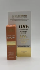 NEW NIB GrandeBROW Enhancing CLEAR Serum Travel MINI 1mL/0.03oz 6 Week Supply