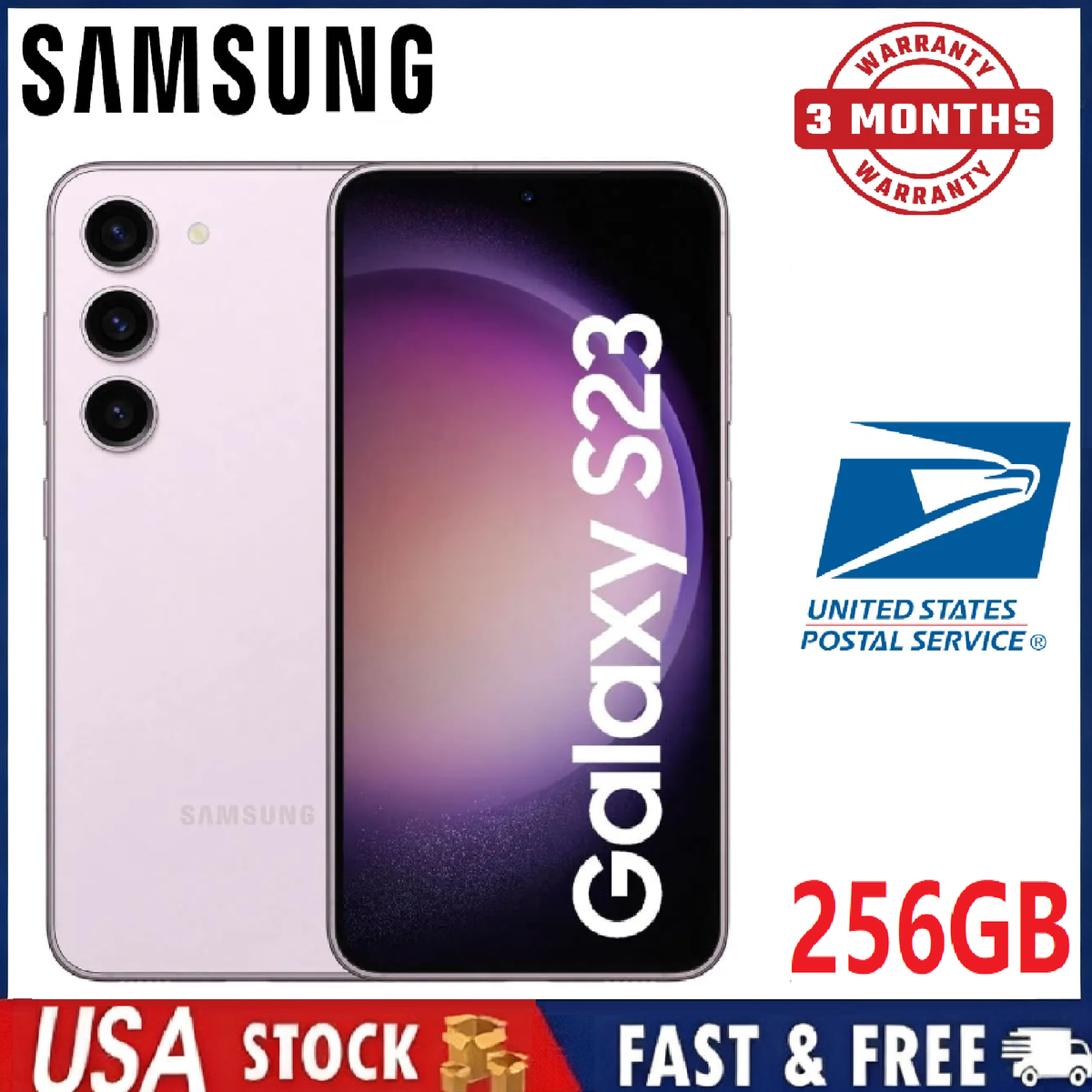 Samsung Galaxy S22 - 128 GB - Bora Purple (Unlocked) for sale