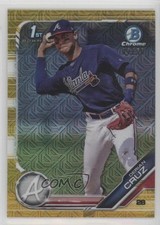 2019 Bowman Chrome Prospects Mega Box Gold Mojo Refractor 2/50 Derian Cruz 4z8