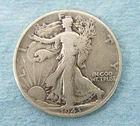 1943-P Liberty Walking Silver Half Dollar #1169, Fine UNCERTIFIED Condition