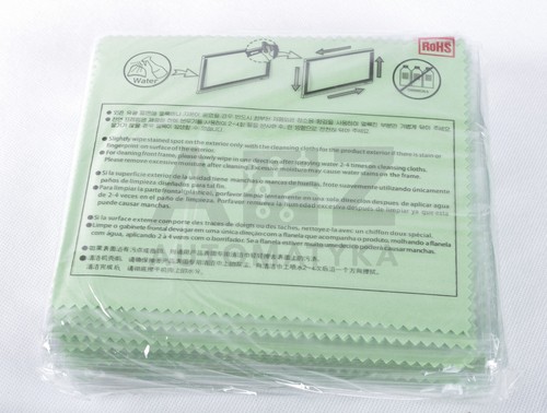 Laptop LCD Display Screen Cleaning Wipes Cloth 140x180mm 14x18cm ! 50PCS ! #ac