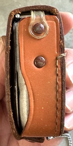 Vintage Kalimar Clip On Exposure Meter Made in Japan With Brown Case - 第 5/12 張圖片