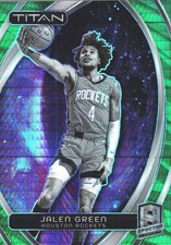 2023 Panini Spectra Titan Green /75 Jalen Green #61 Houston Rockets