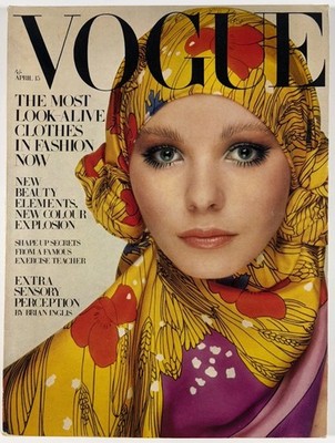 VOGUE Magazine April 15th 1969 Vintage UK Fashion Maudie James A+ condition