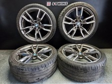 BMW 4 SERIES WHEEL ALLOY FACTORY, 19X8IN, FRONT, 5 DOUBLE SPOKE, 793 M TYPE, BIC