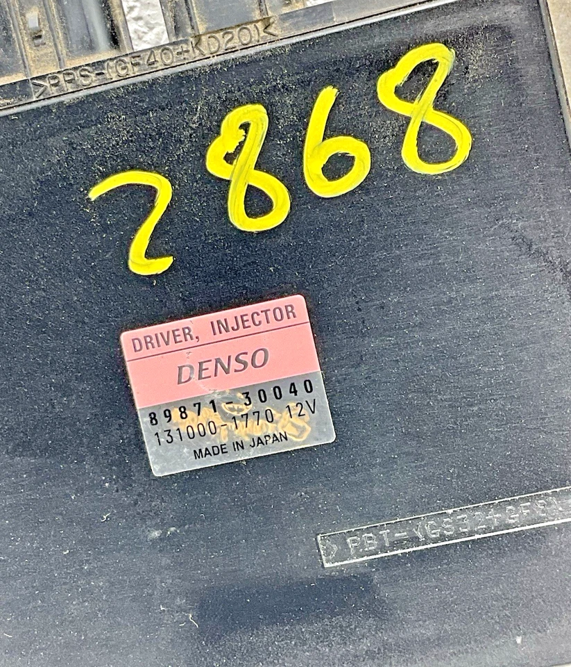 Toyota Highlander 2019 inyector de combustible módulo informático 8987130040 OEM Foto 4 de 4