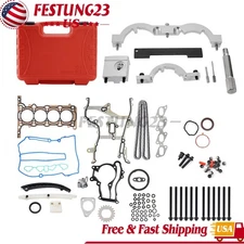 Head Gasket Bolts & Timing Chain & Locking Kit Fits Chevrolet Cruze 1.4L Turbo