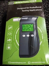 Alcohol Breath Tester Breathalyzer EK-913 with Carry Case BAC Fast Easy To Use