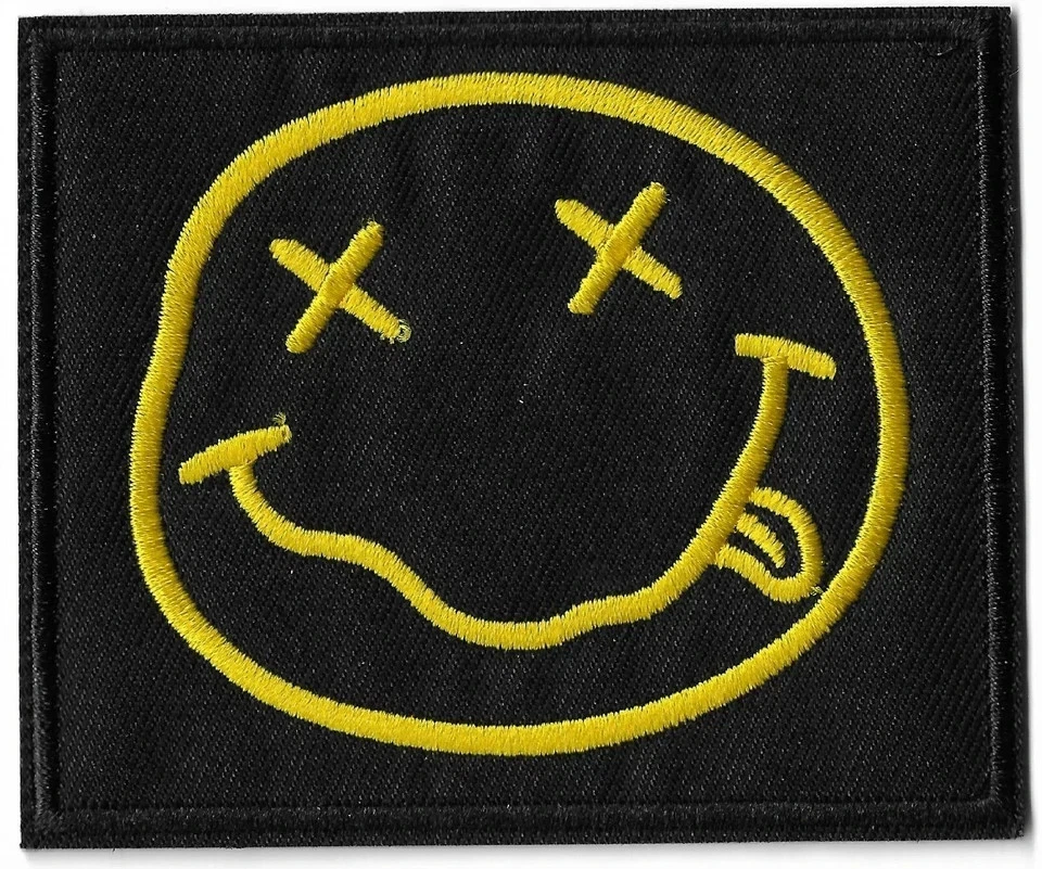NIRVANA PUNK Rock Music GRUNGE Band 1987 90s Embroidered Iron/ SEW Glue-On PATCH - Image 4 of 4