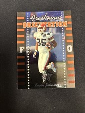 1999 Leaf Rookies and Stars Freshman Orientation #FO15 Kevin Johnson /2500 FB