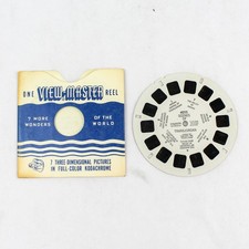 Vintage Sawyer's ViewMaster Scenes of Transjordan 4055 World Wonders