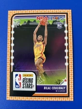 2023-24 Panini Haunted Hoops Orange Parallel #287 Bilal Coulibaly Rising Stars