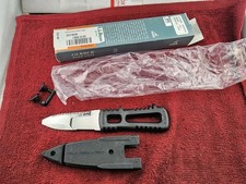 Vintage Gerber Scuba River Shorty knife made in Italy. In box.