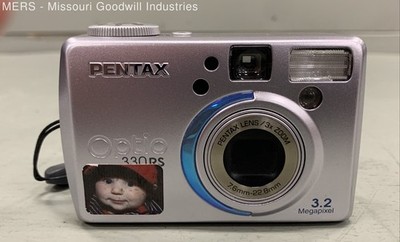 Pentax Optio 330RS Silver Digital Camera | eBay