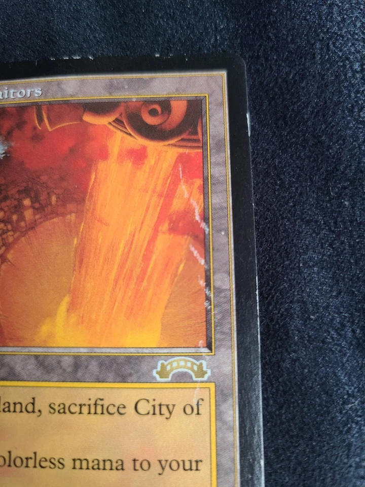 City of Traitors - Exodus, English, MTG Magic the Gathering Vintage - Image 2 of 3