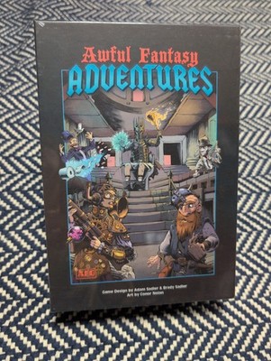 Awful Fantasy Adventures Board Game Awful Fantasy Games 2019 New