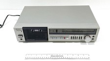 Cassette Deck Stereo Vintage Sony TC-FX2 - Argento - Made in JAPAN - VEDILO FUNZIONANTE!