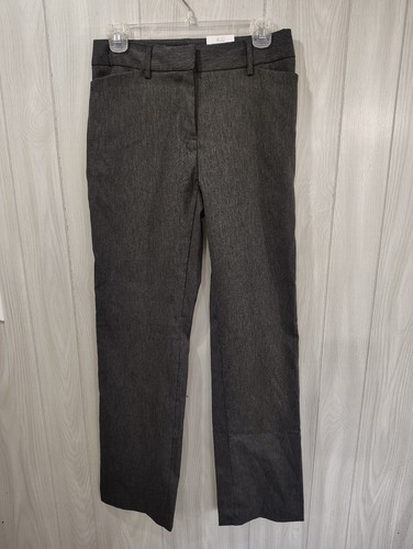 Time And Tru Women's Constructed Millennium Pants Size 4 Average Grey Career