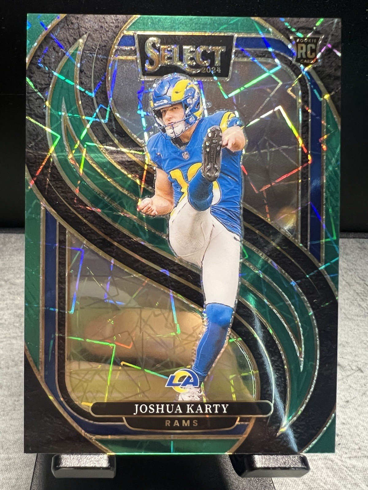 Joshua Karty Panini Select #164 Green