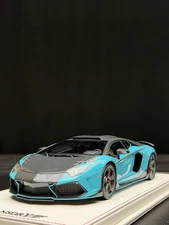 Lamborghini Aventador "Carbonado" Mansory (Blue/ Carbon) [BBR] 1:18 scale