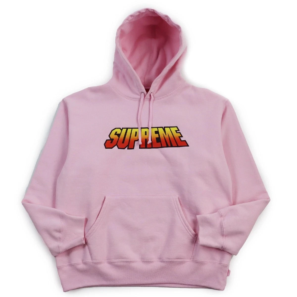 Sweat à capuche Supreme Supreme 24SS dégradé logo imprimé sweat à capuche rose M