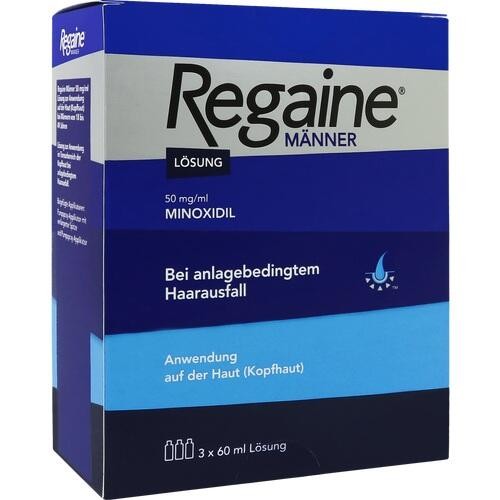 REGAINE Männer Anwendung Haarausfall