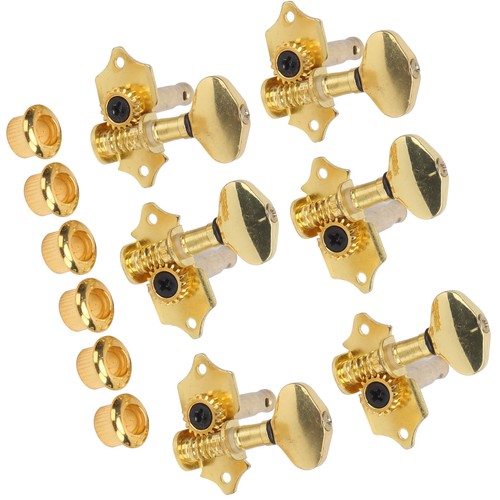 Guitar Tuning Pegs Metal Gear Adjustment Knobs Stringed Instrument Accessori 3CS - Picture 10 of 12