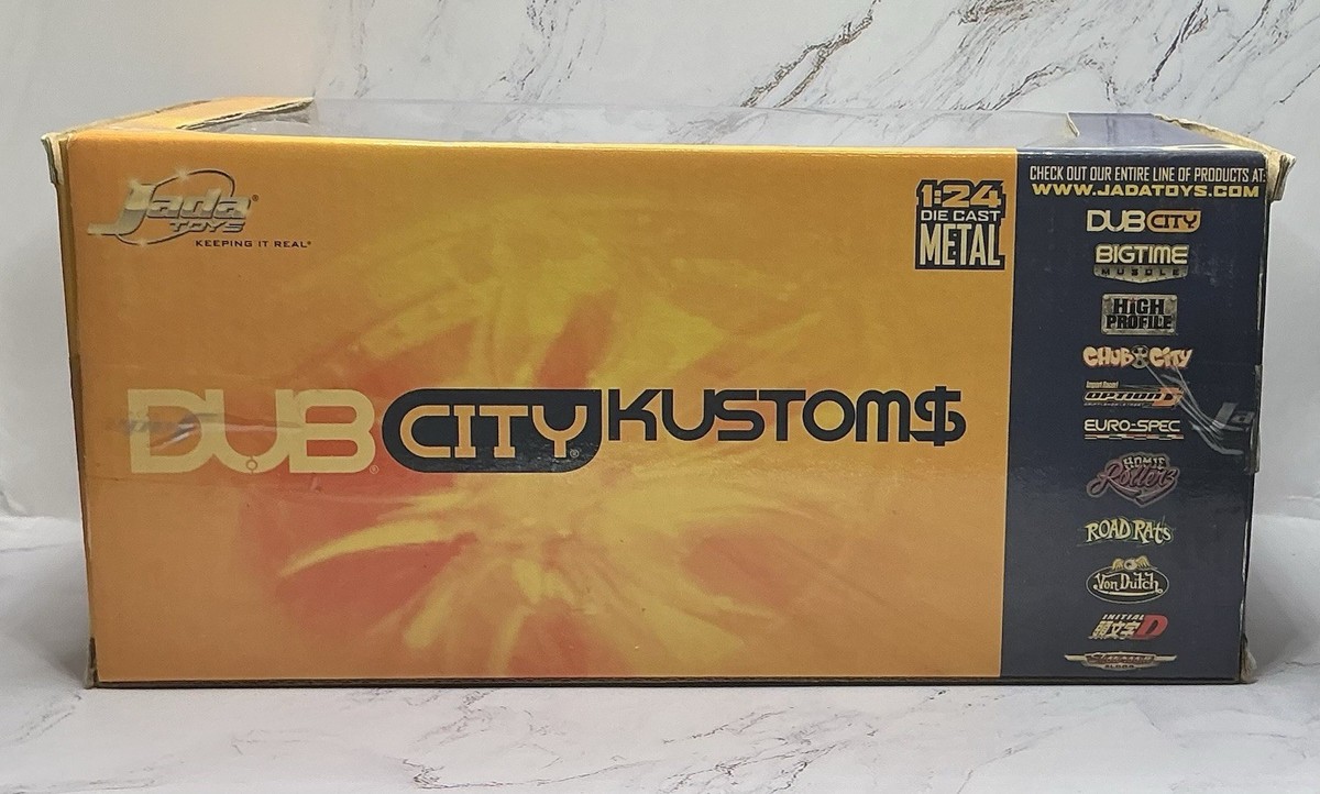 CHRYSLER 300C WHITE 1:24 DUB CITY KUSTOM$ BY JADA | eBay