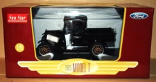 Sun Star 1/24 1925 Model T Ford Pickup Closed Convertible Black item #1860, NIB