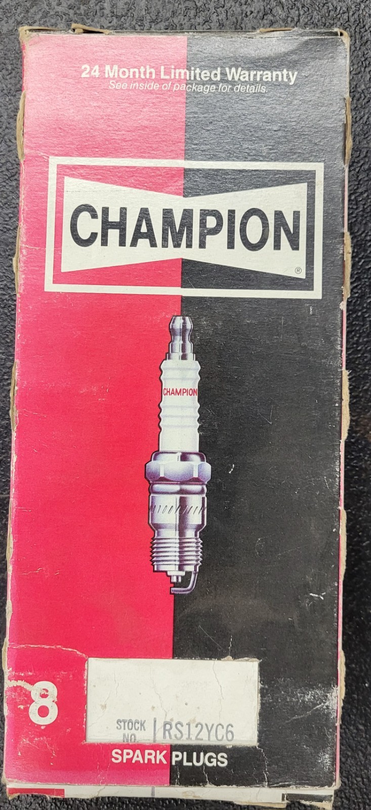 Champion Spark Plug 56 RS12YC6 Pack of 8 NOS 