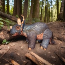 Vintage 1992 Dakin Jurassic Park 16" Plush Triceratops Stuffed Animal