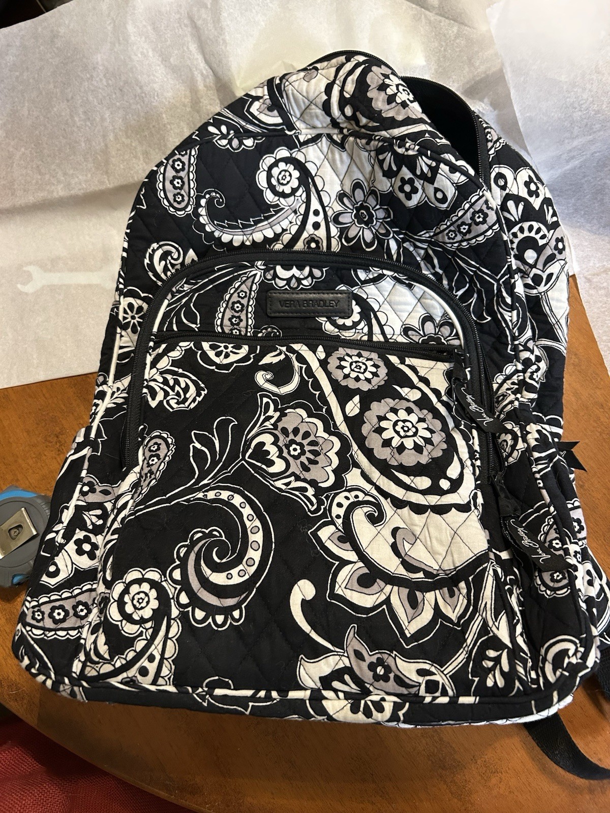 Vera Bradley Ultimate Backpack in Midnight Paisley