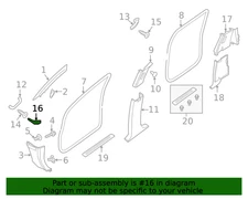 New Genuine Nissan Grip Assy-Assist 73943ZX60A / 73943-ZX60A OEM