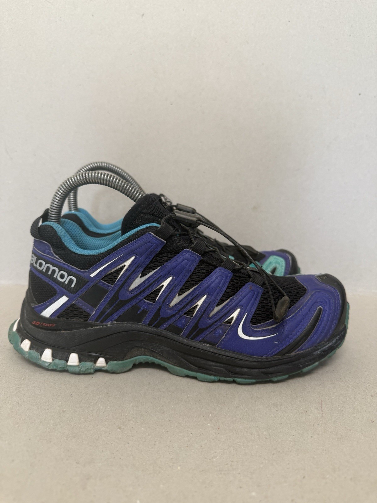 MERRELL SALOMON XA PRO OUTLINE DONNA SCARPE DA PASSEGGIO VIOLA NERO UK 4 5 EU 37
