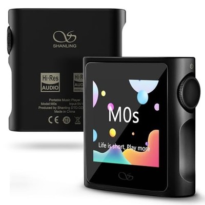  M0s MP3 Player with Bluetooth 5.0 Hi-Fi Lossless Sound Music Without SD card
