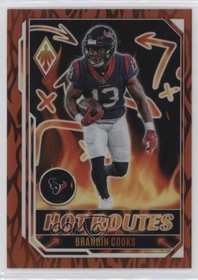 2022 Panini Phoenix Hot Routes Orange 77/99 Brandin Cooks #HR-21 1u6