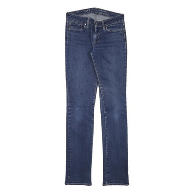 LEVI'S Damen Jeans Blau Slim Skinny Denim Medium Stretch Cotton Blend W27 L32