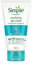 SIMPLE Daily Skin Detox Purifying Face Gel Wash 150ml