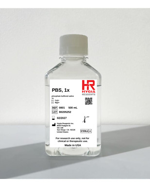 Phosphate buffered saline (PBS) 500 ml