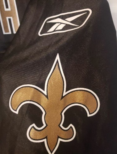 SELTENES VINTAGE WILL SMITH NEW ORLEANS SAINTS REEBOK REPLIKAT TRIKOT XL - Bild 9 von 9