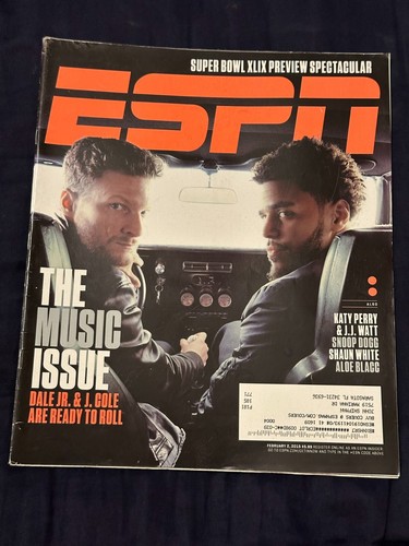 ESPN ~ THE MUSIC ISSUE ~ Dale Jr. & J. Cole ~ 02.02.2015 - Picture 2 of 3