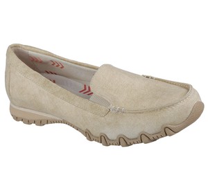 skechers women's relaxed fit bikers lamb slip on shoes black