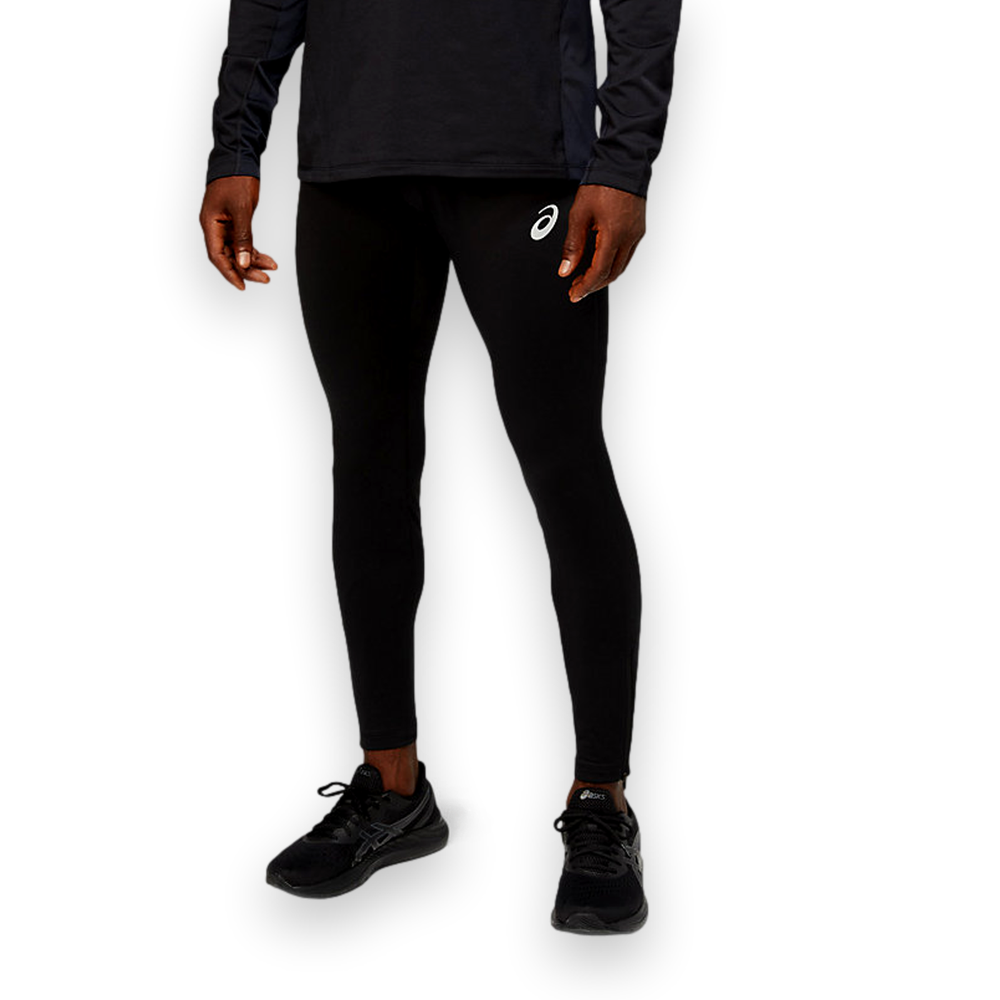 Asics Core Winter Tight Black Men's Running Compression Gym Pants 2011C346-002